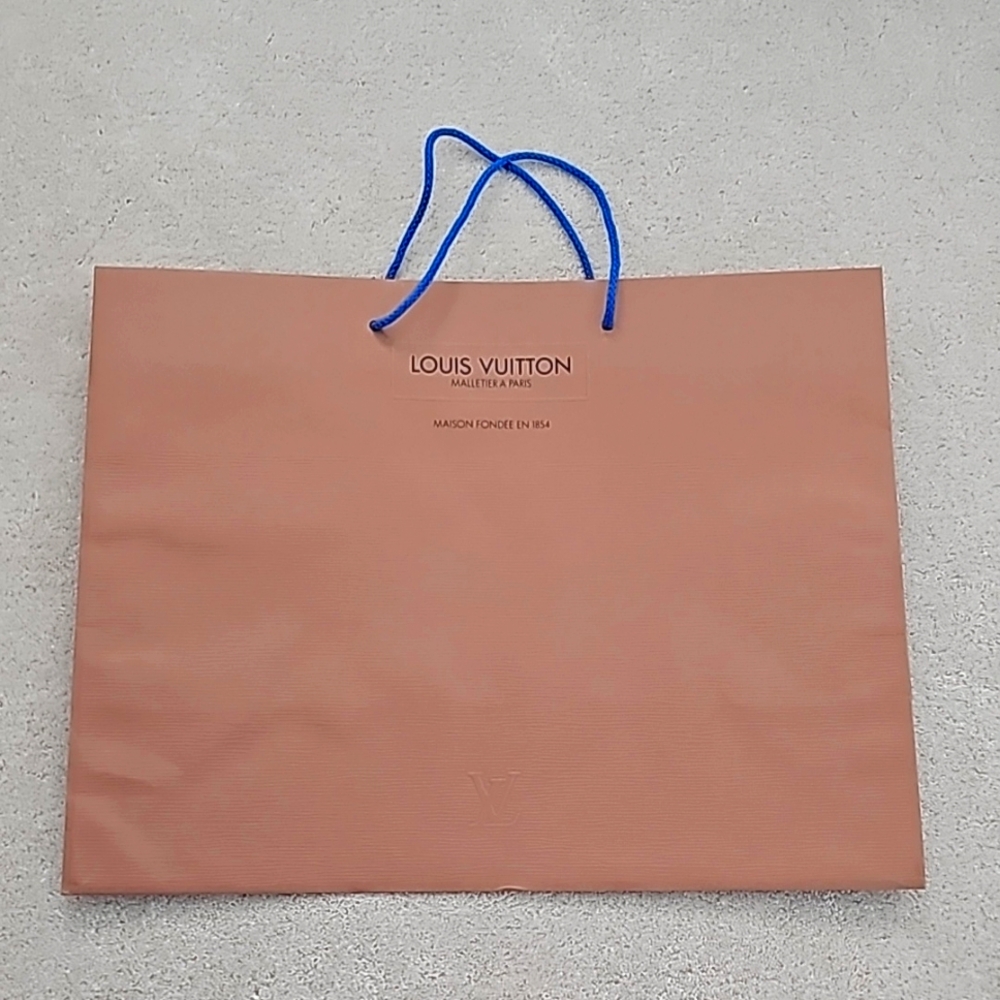 Louis Vuitton large paper shopping bag